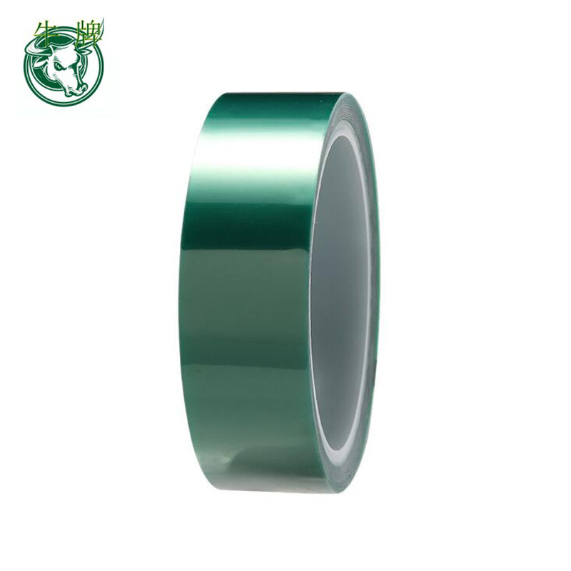 Green PET Adhesive Masking Tape for PCB Solder Shielding