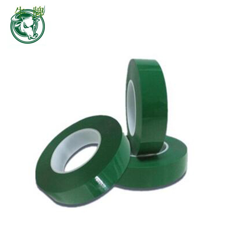 PET film High Adhesion Green Li Battery Terminate Tape