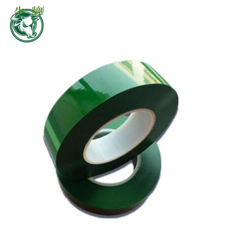 PET film High Adhesion Green Li Battery Terminate Tape