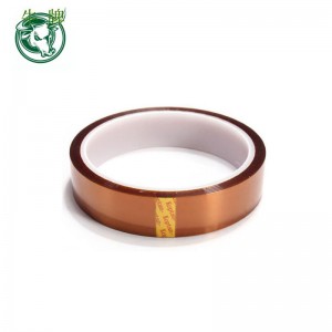 Hottest 270 Celsius resistant silicone adhesive polyimide capton tape