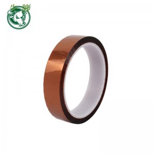 Silicone Adhesive Golden Finger Amber Film Polyimide Tape