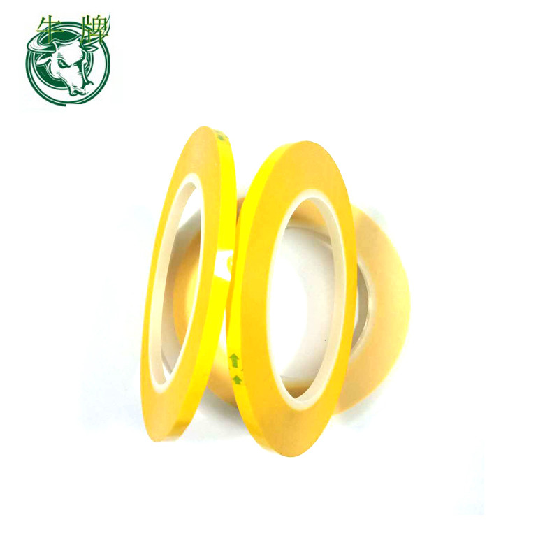 hot item black yellow and green smt tape Single sided rubber adhesive polyester splicing tape