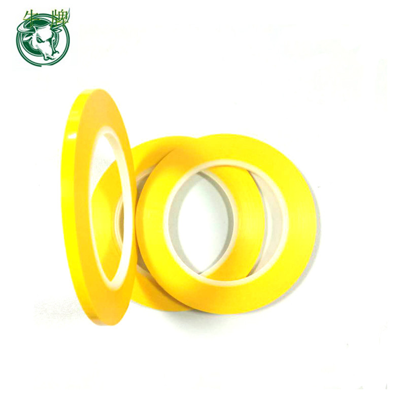 hot item black yellow and green smt tape Single sided rubber adhesive polyester splicing tape