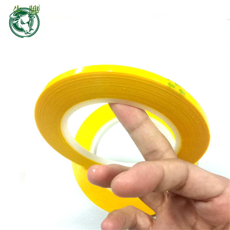 black color backing PET rubber adhesive SMT splice tape